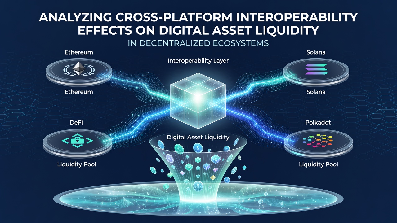 Analyzing Cross-Platform Interoperability Effects on Digital Asset Liquidity in Decentralized Ecosystems